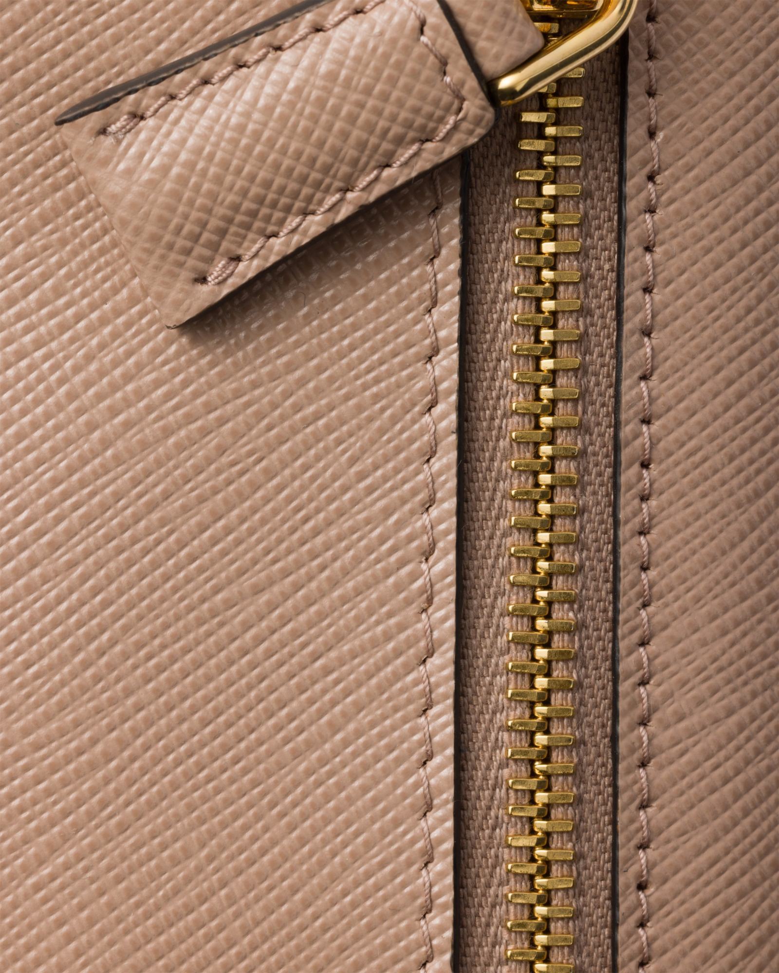 Prada Mini Saffiano Leather Bag In Pattern