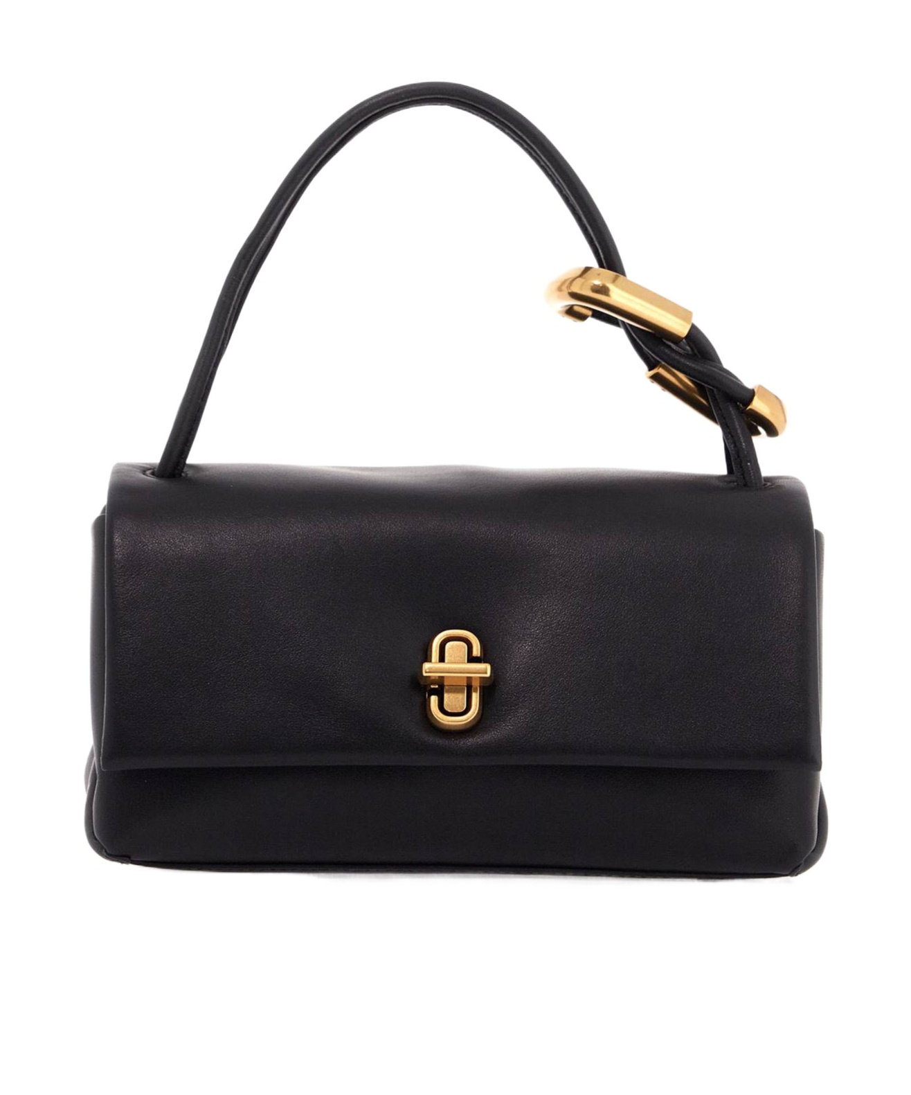 Marc Jacobs The Dual Mini Top Handle Bag In Black