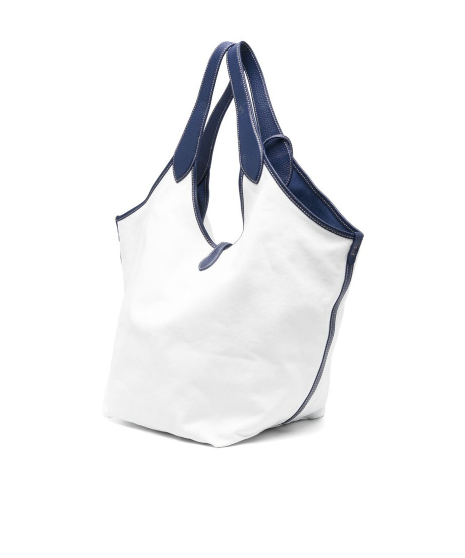 Polo Ralph Lauren Polo Play Canvas Large Tote In White
