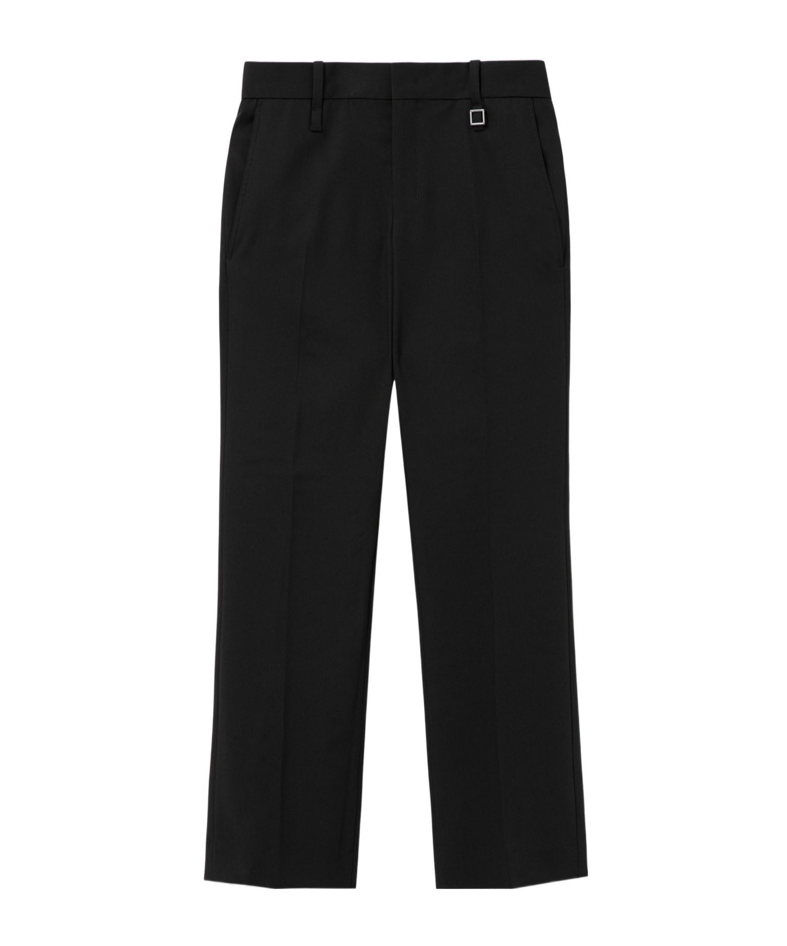 Wooyoungmi Belt-loop Casual Pants In Black