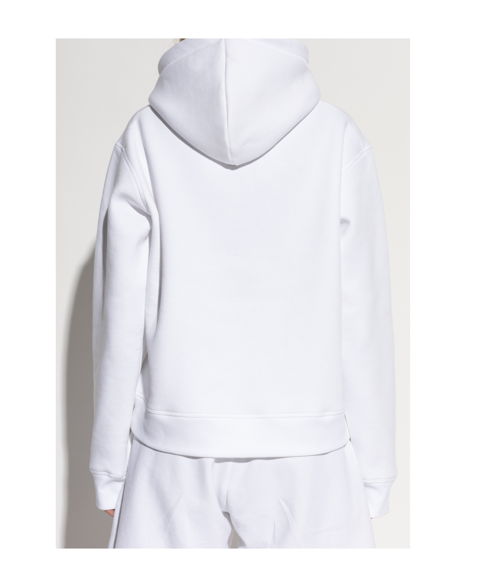Dsquared2 Long-sleeved Sweater In White