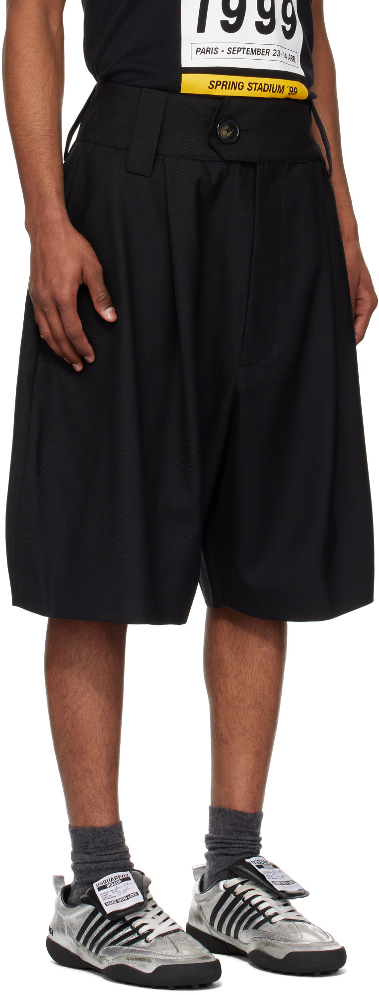 Vaquera Suiting Baby Shorts