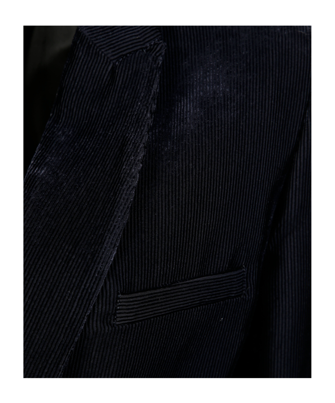 Forte Forte Velvet Blazer With Notched Lapel And Front Pockets In Black