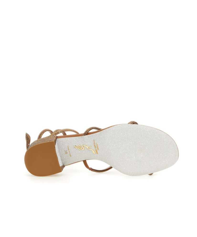 René Caovilla Sandals In Brown