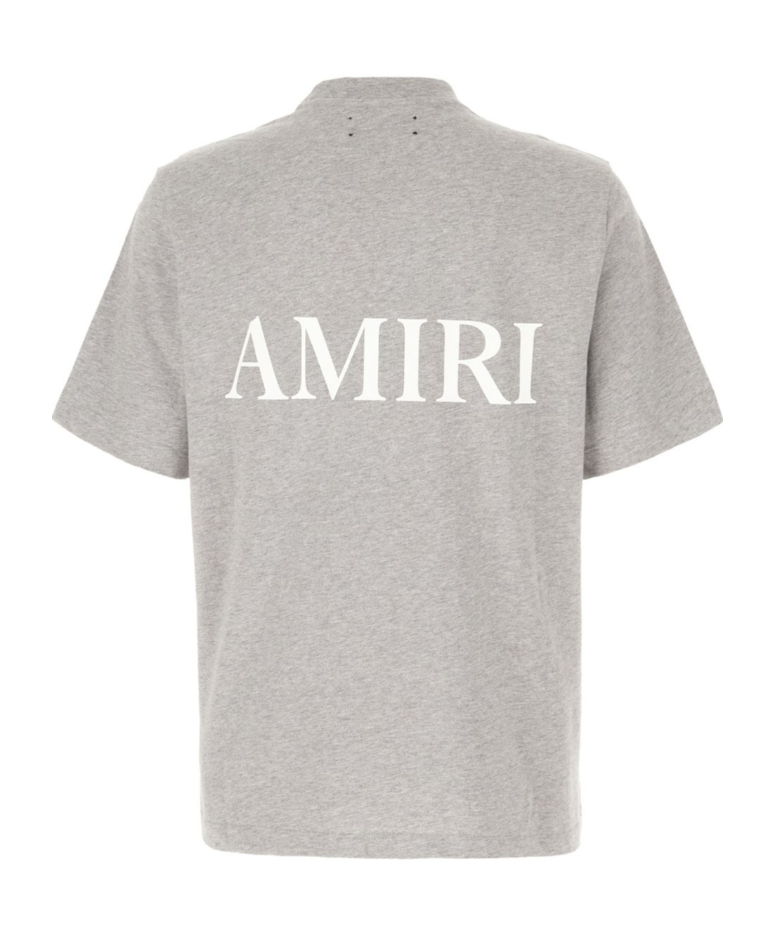 Amiri Heathered Grey Ma Core Logo T-shirt In Gray