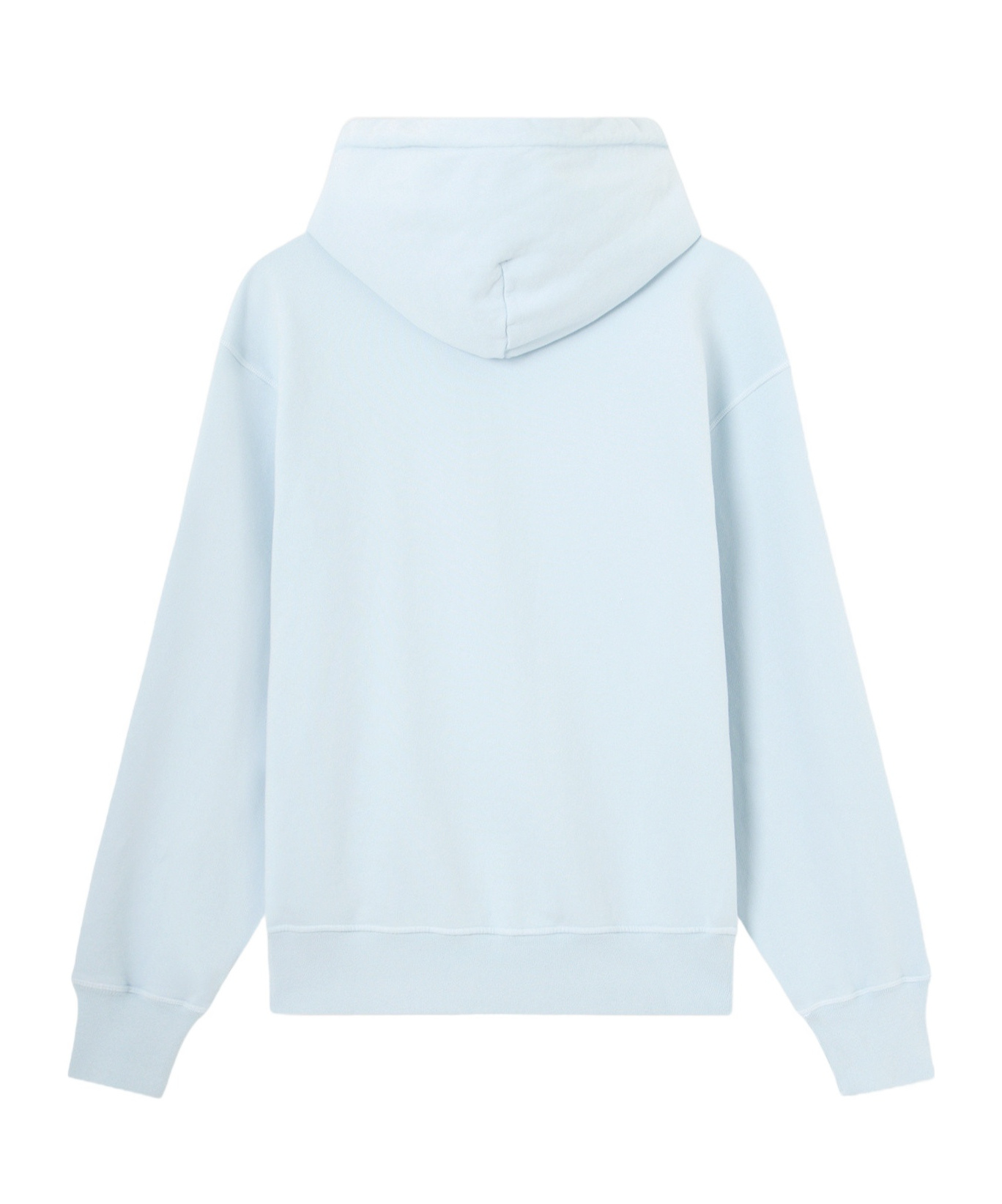 Stone Island Oversized-fit Hooded Sweatshirt With Pouch Pocket In Blue