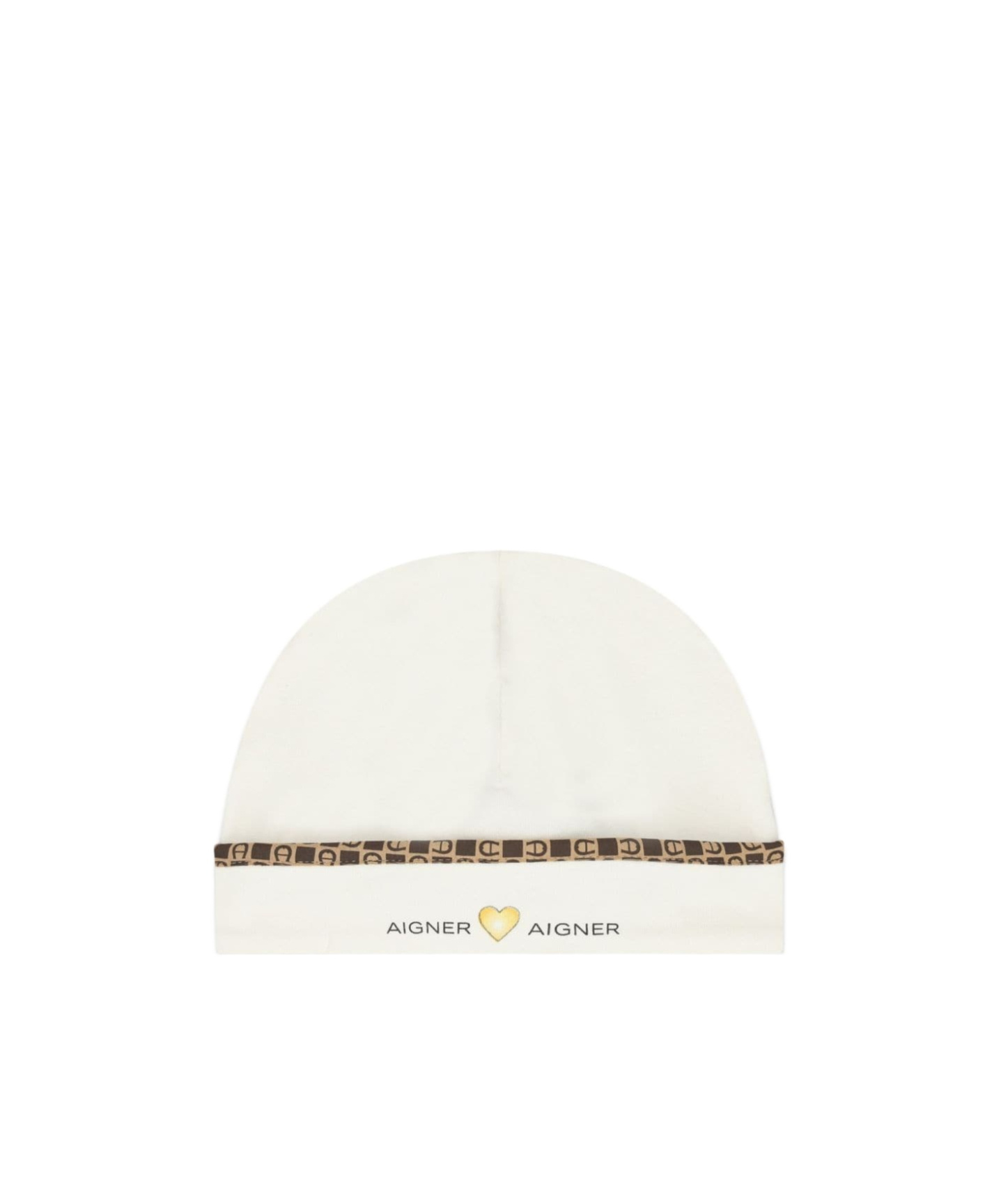 Aigner Logo-print Baby Hat In White