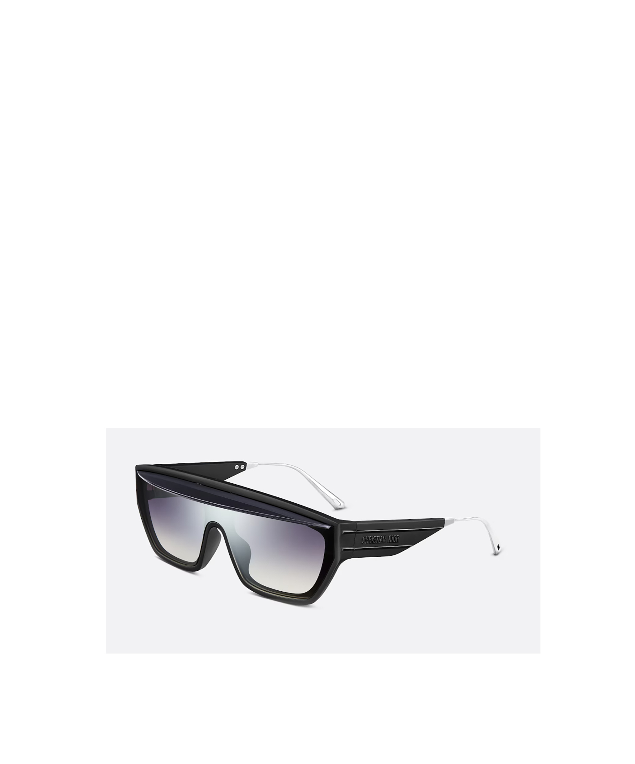 Dior Eyewear Mask-frame Sunglasses In Black