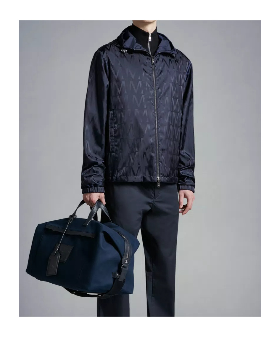 Moncler Lepontine Hooded Jacket In Black