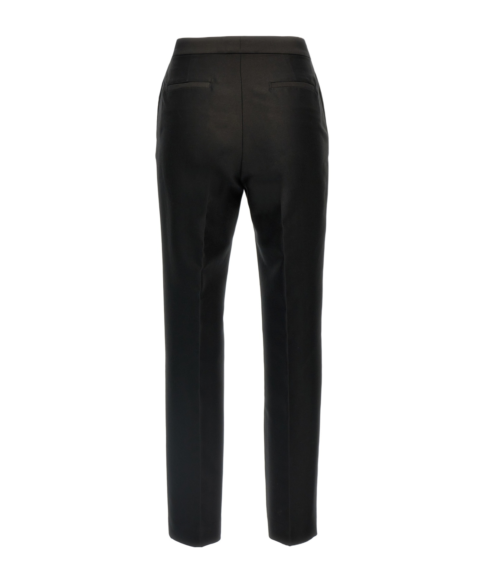 Fabiana Filippi Straight Casual Pants In Black