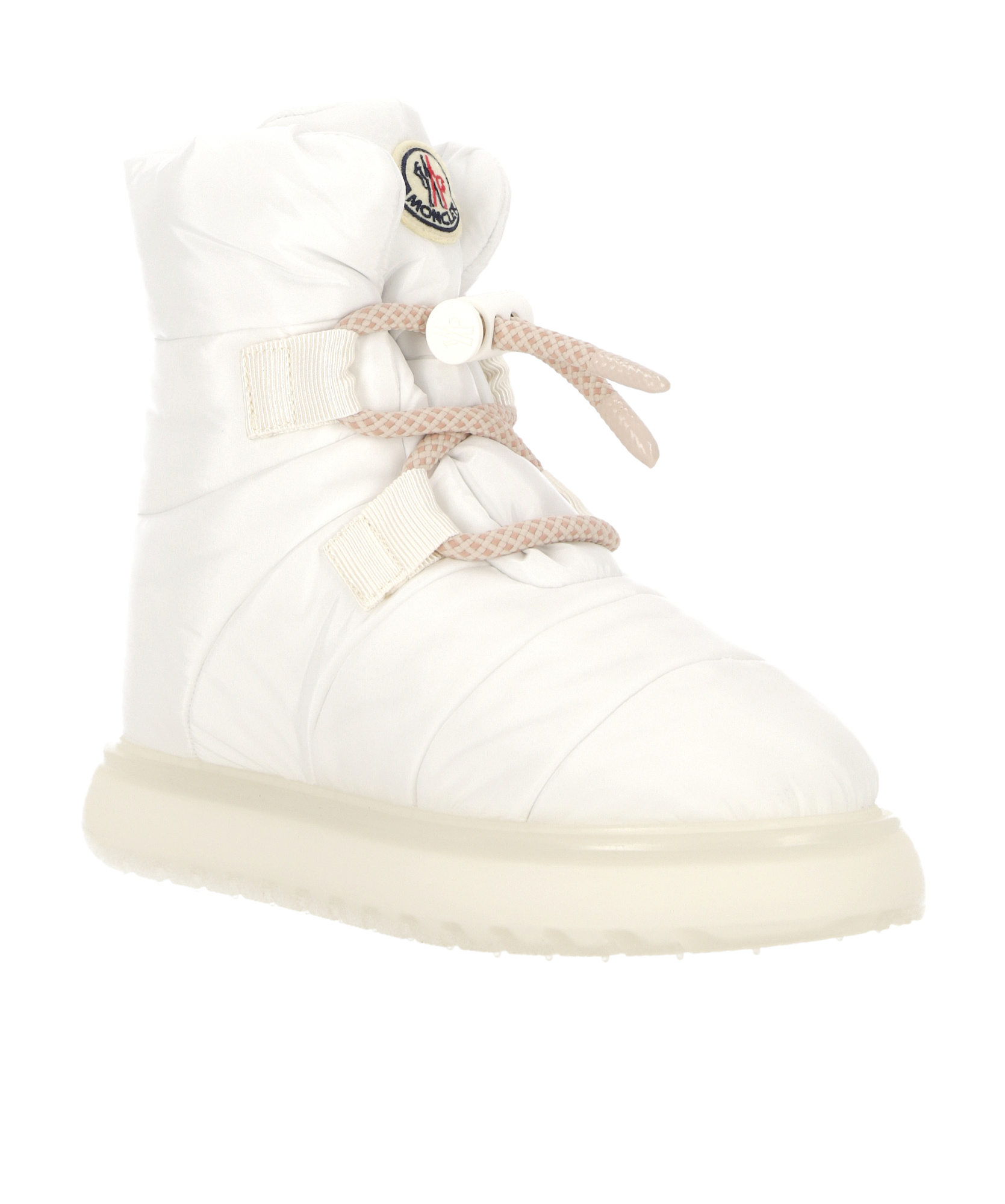 MONCLER MONCLER LOGO PATCH PADDED SNOW BOOTS