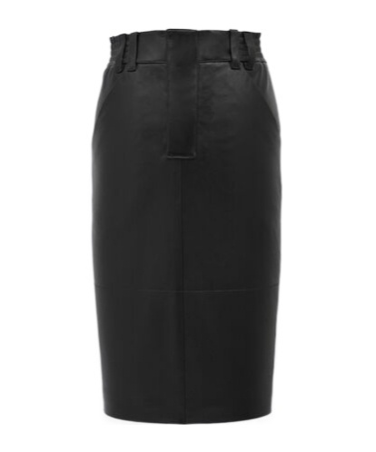 Saint Laurent High-waisted Pencil Skirt In Black