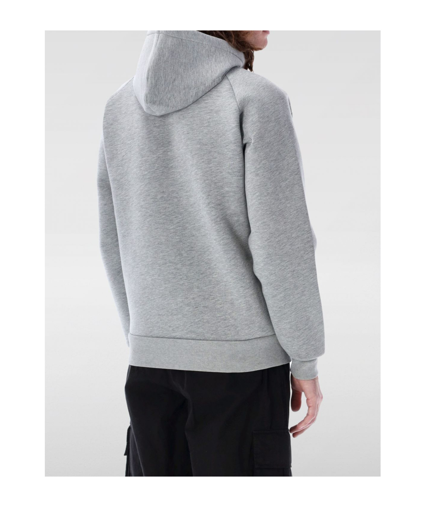 Carhartt Car-lux Logo-patch Jacket In Gray