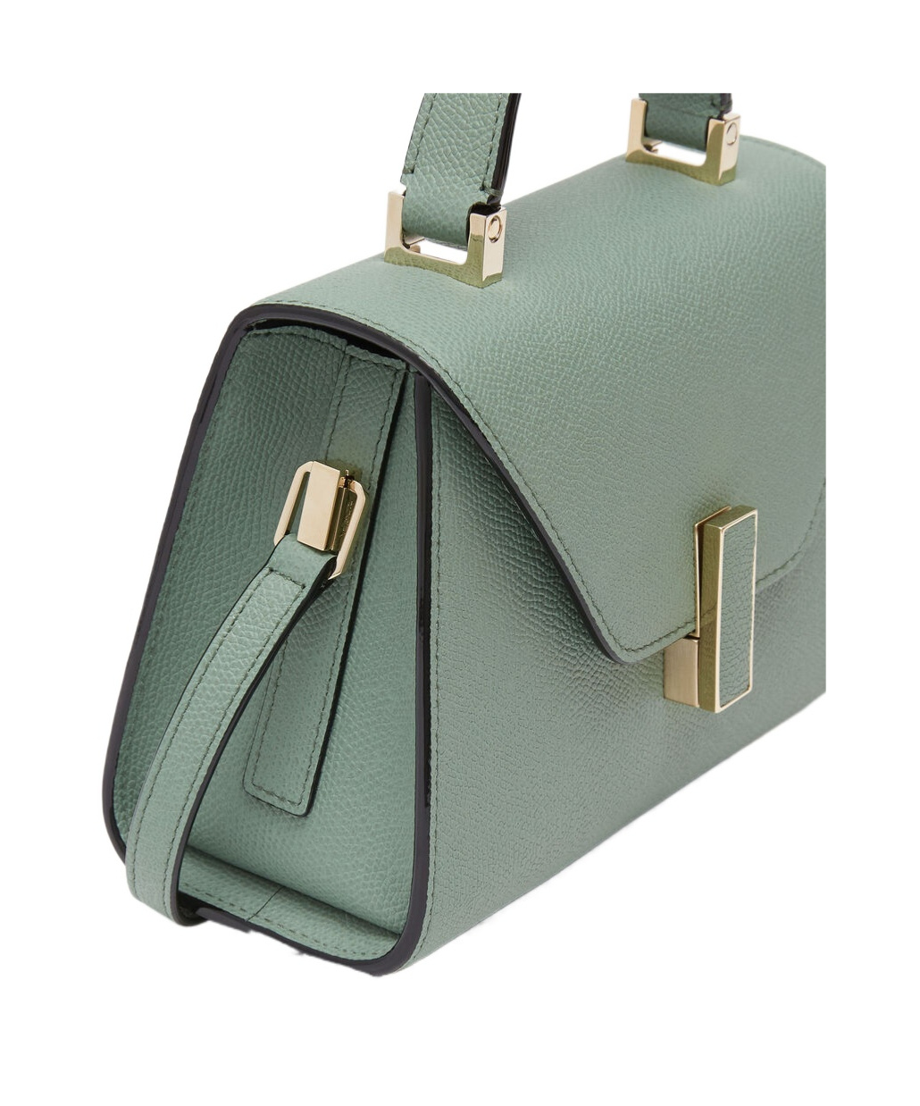 Valextra Micro Bag In Gray
