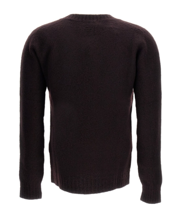 Drumohr Long-sleeved Sweater In Black
