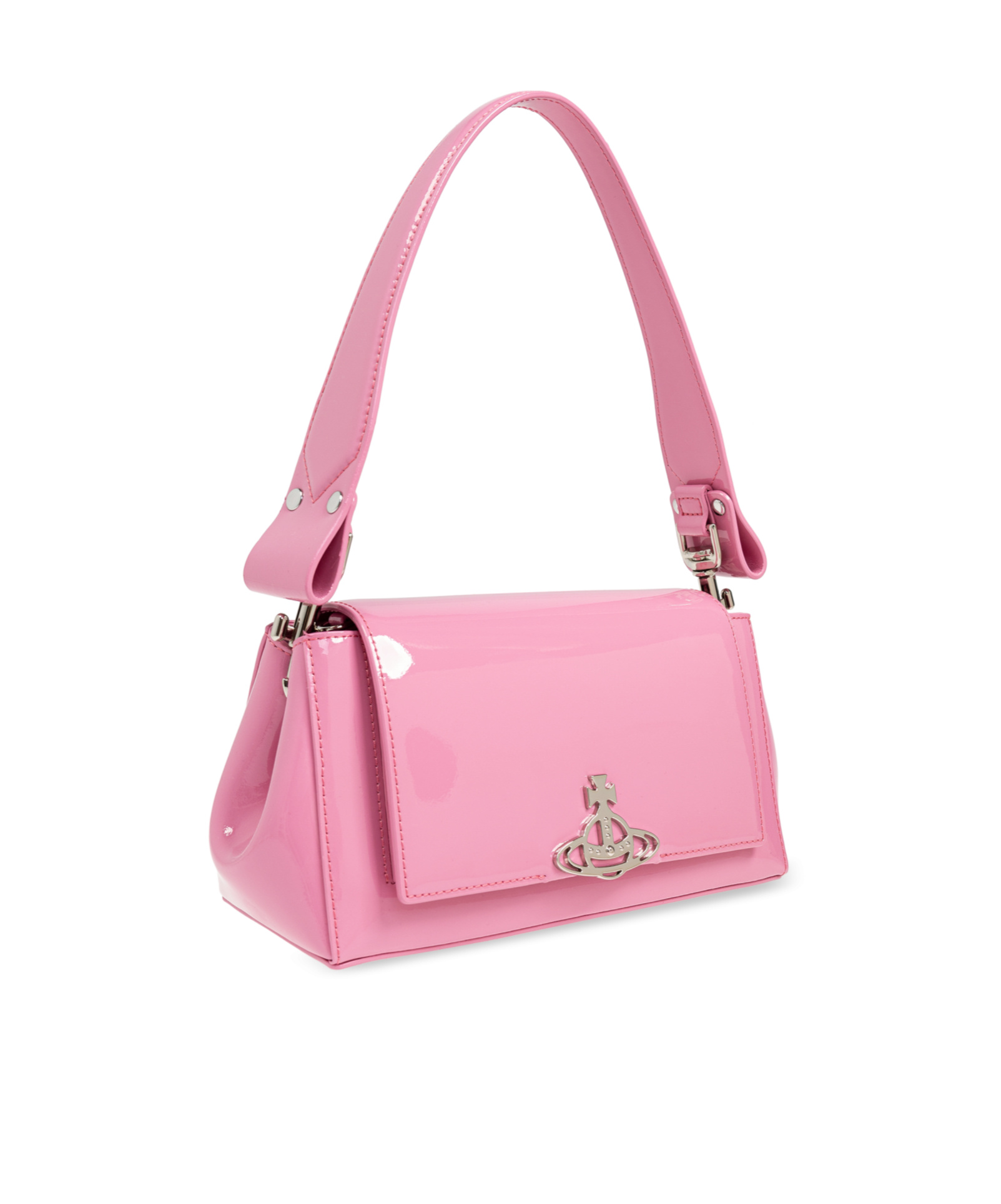 Vivienne Westwood Medium Hazel Shoulder Bag In Pink
