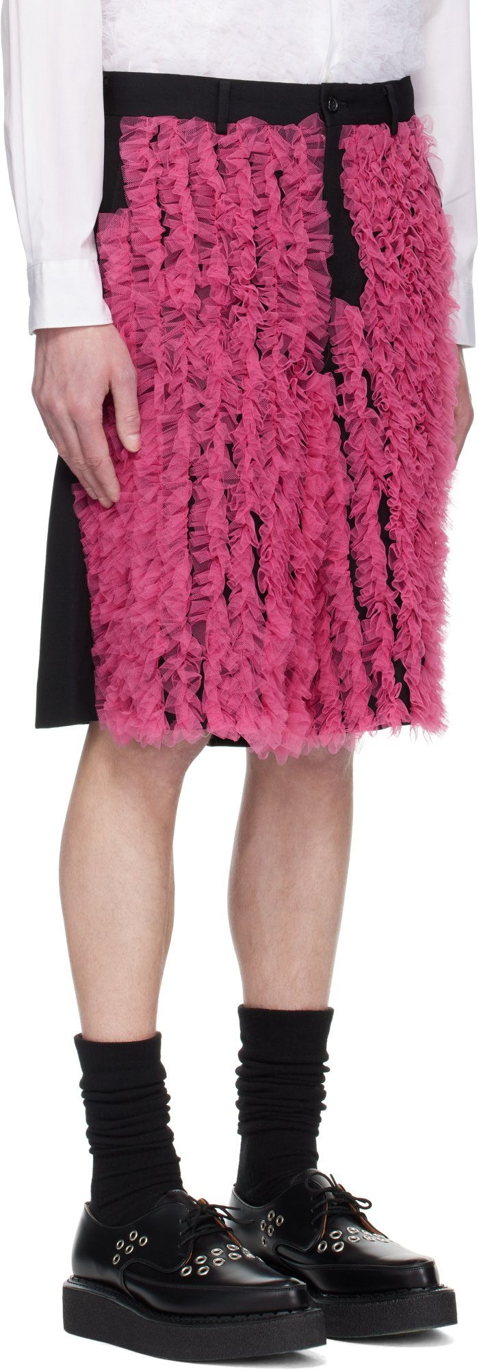Comme Des Garçons Belt Loop Shorts