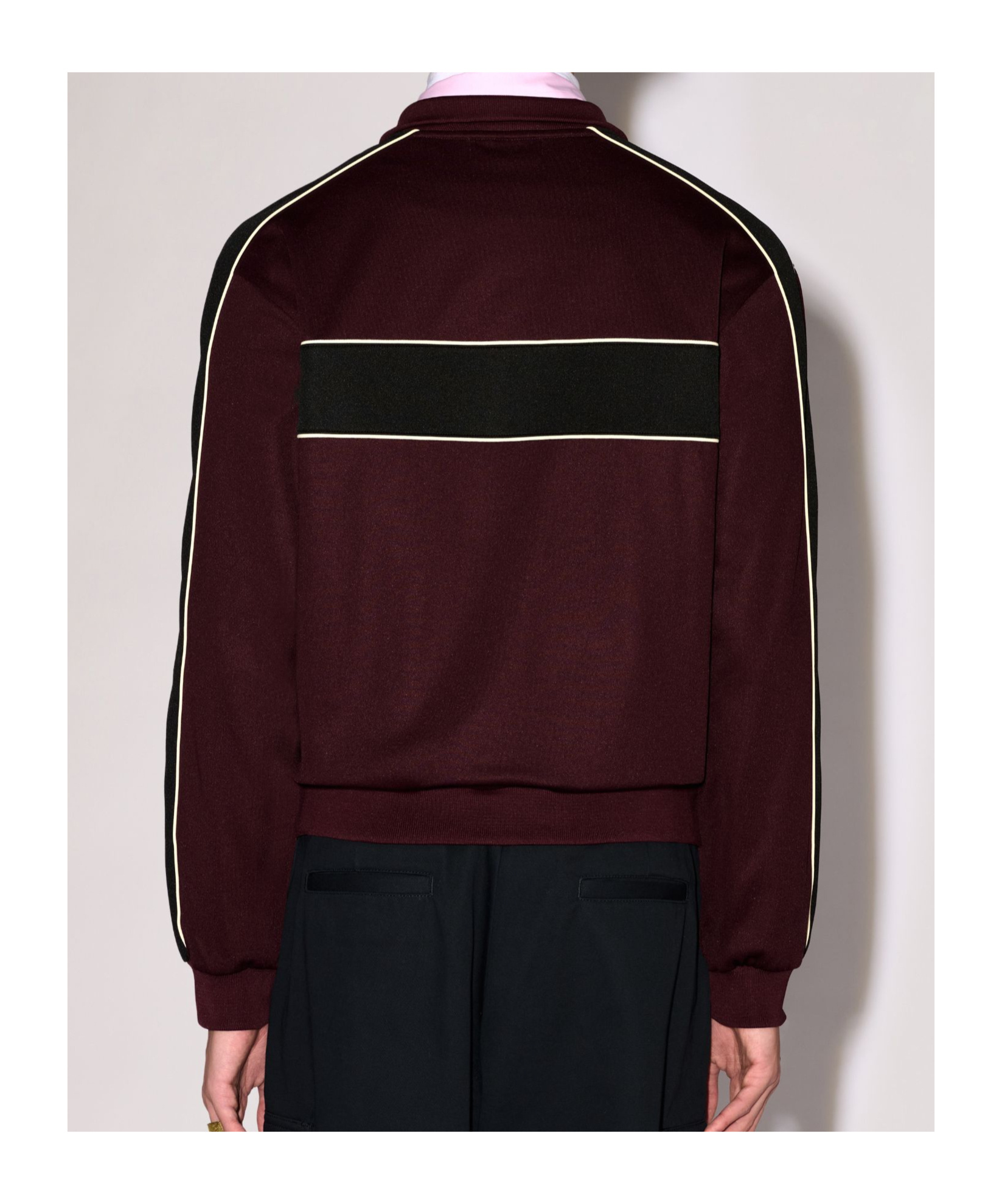 Shop Ambush Colour-block Track Jacket In Brown