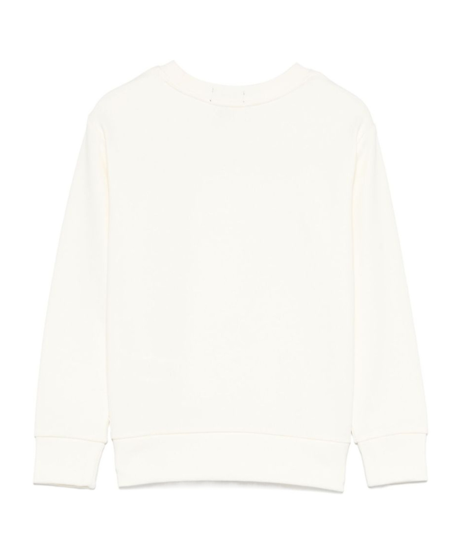 Polo Ralph Lauren Polo-bear-motif Sweatshirt In White