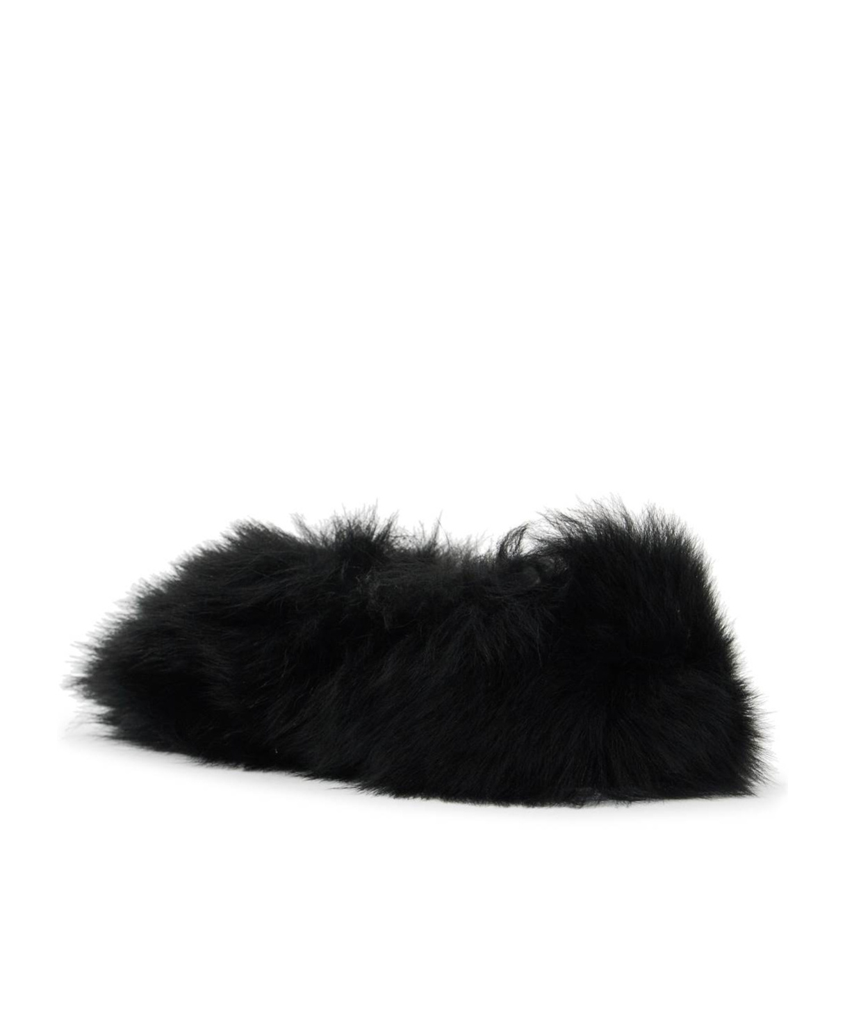 Jil Sander Fur-lined Slip-on In Black