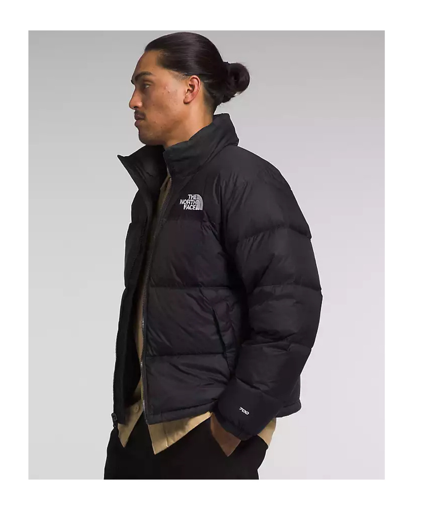 The North Face 1996 Retro Nuptse 700 Fill Power Down Packable Jacket In Black