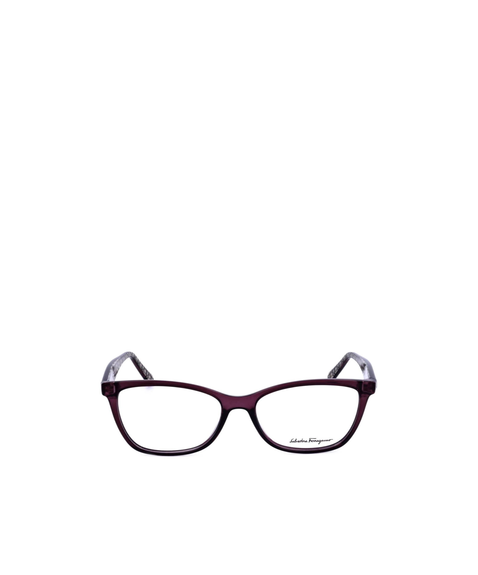 Ferragamo Eyewear Rectangle Frame Glasses In Brown