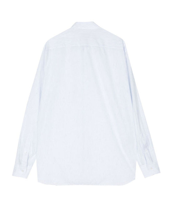 Lardini Pinstriped Long-sleeve Shirt In White