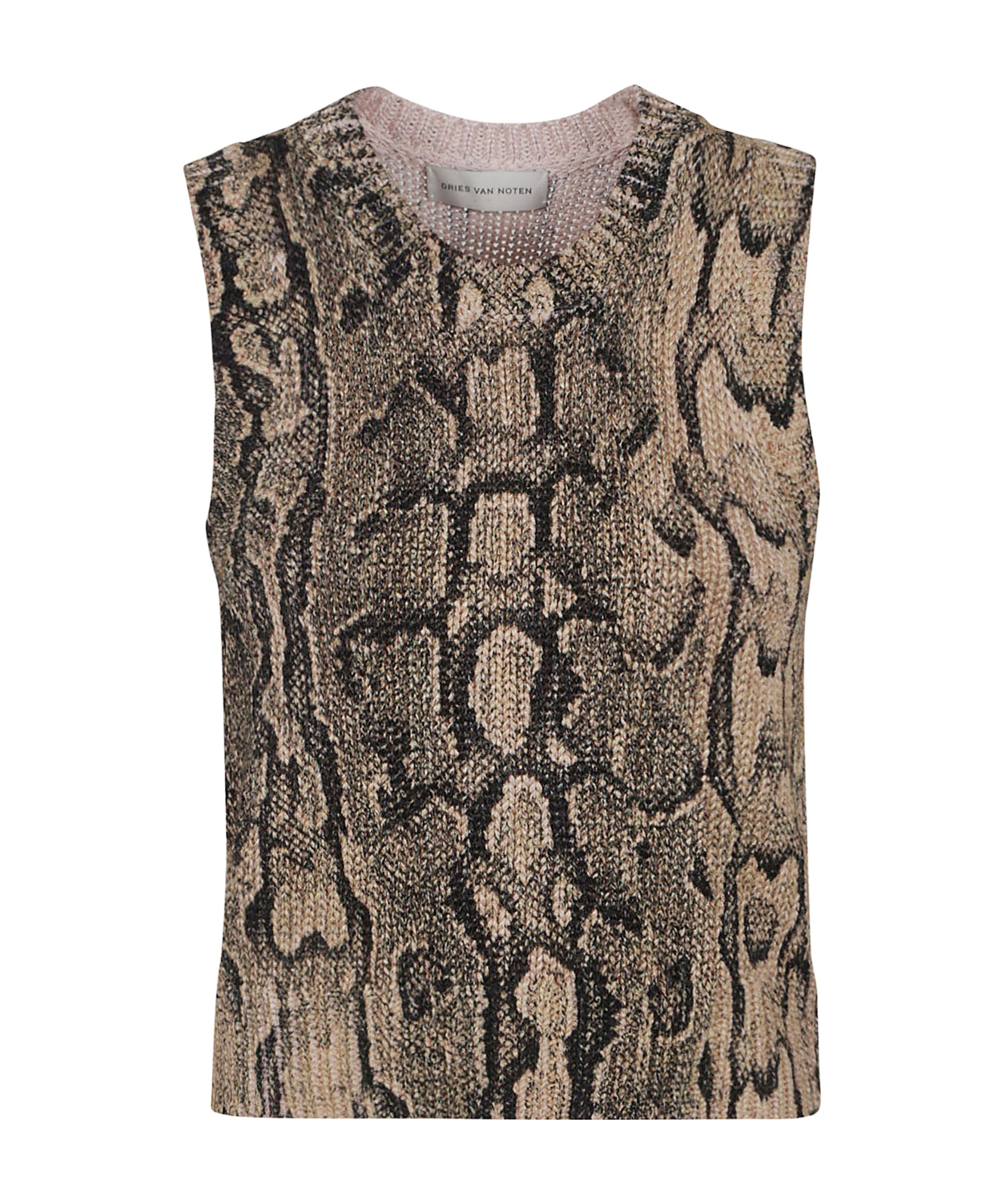 Dries Van Noten Tamba Pr 1714 W.k.top In Brown
