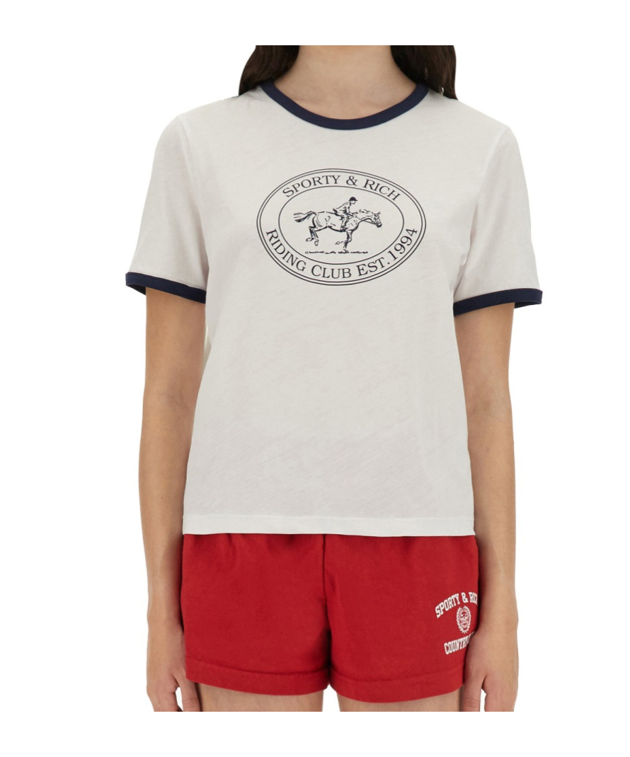 Sporty And Rich Riding Club Ringer T-shirt