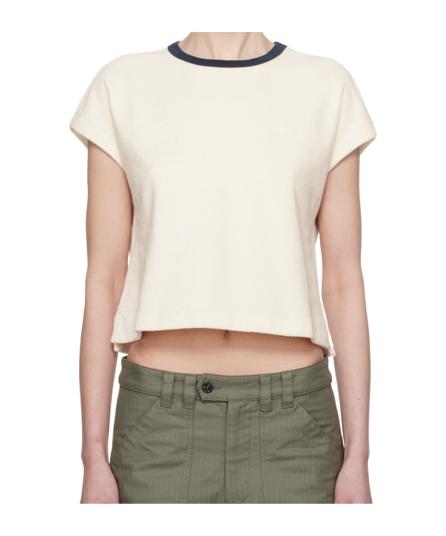 Apc Short-sleeved T-shirt In White
