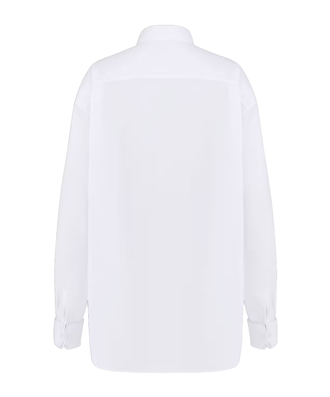 Dior Bee Logo Embroidered Shirt In White