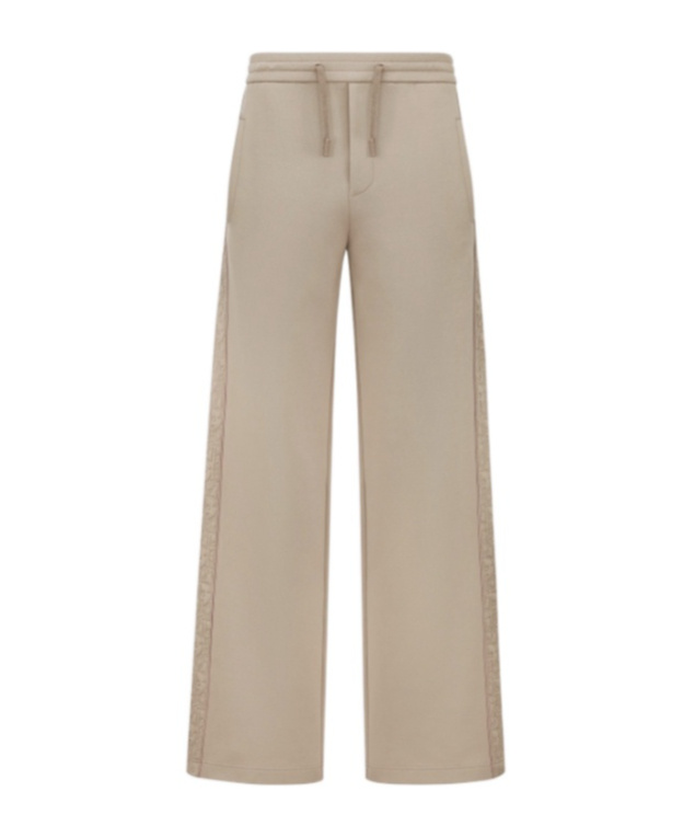 Dior Drawstring Sweatpants In Nude