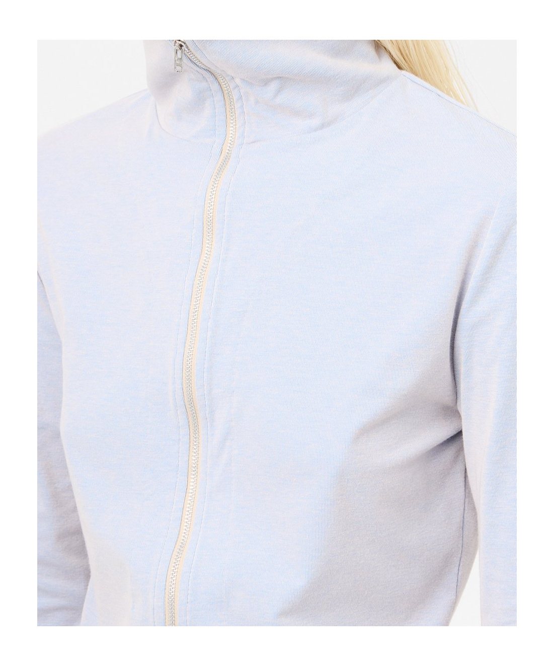 Our Legacy Slim Zip Longsleeve In White