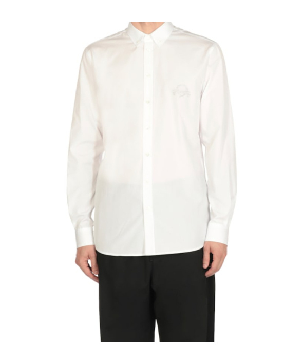 Moschino Long Sleeve Shirt In White
