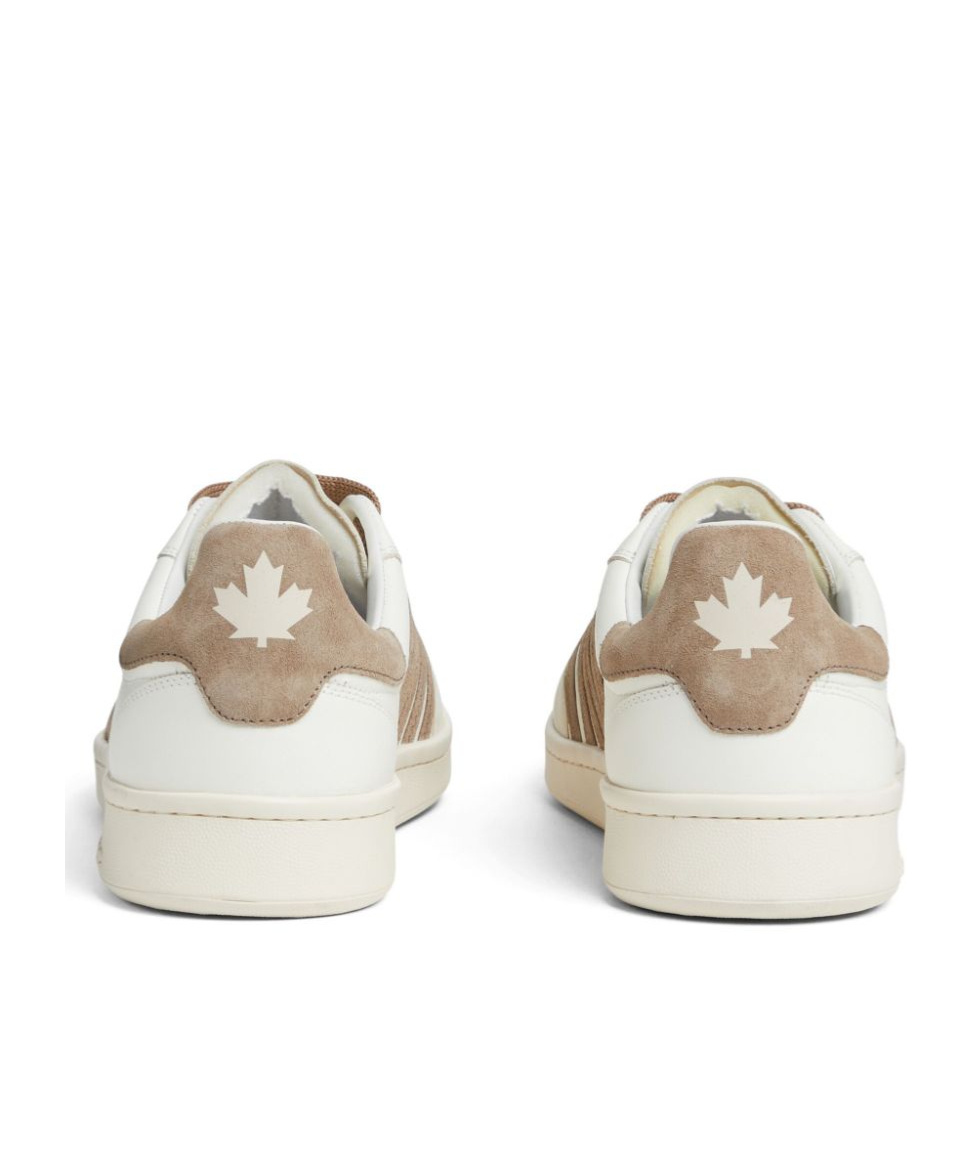 Dsquared2 Boxer Lace-up Sneakers In White