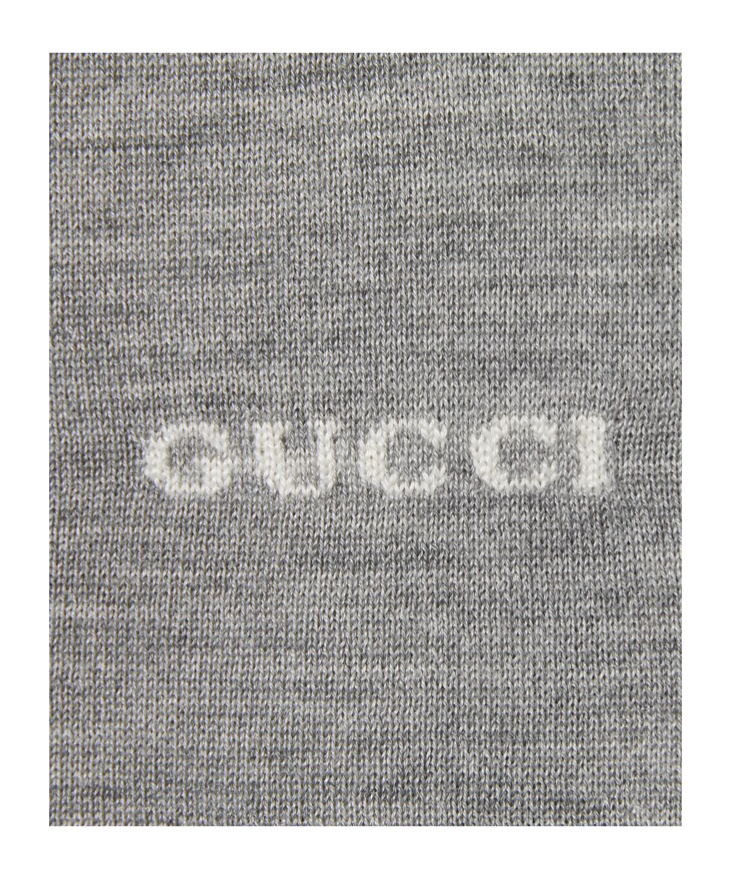 Gucci Sleeveless Knitted Vest In Gray