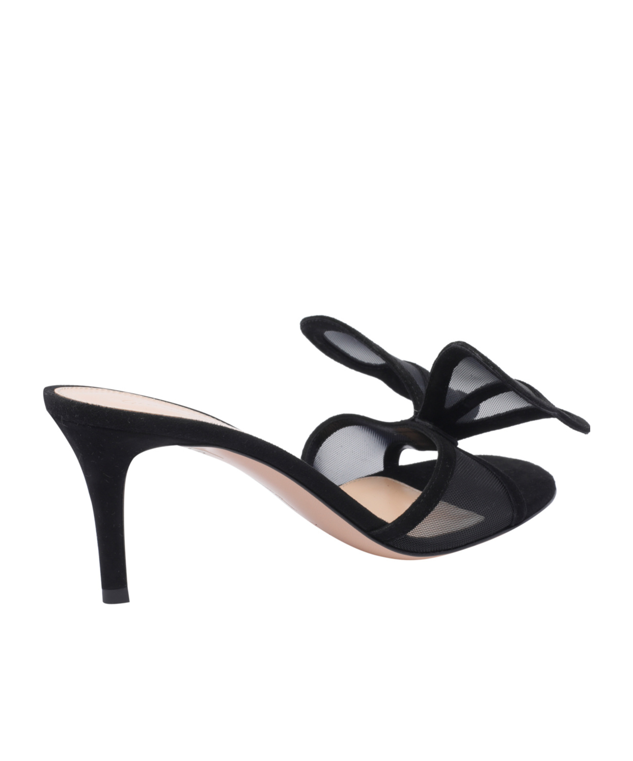 Gianvito Rossi Open Toe High Heel Sandals In Black