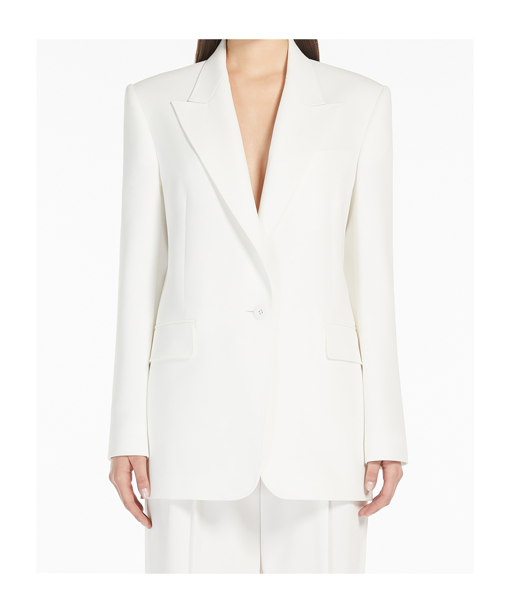 MAX MARA SINGLE-BUTTON BLAZER