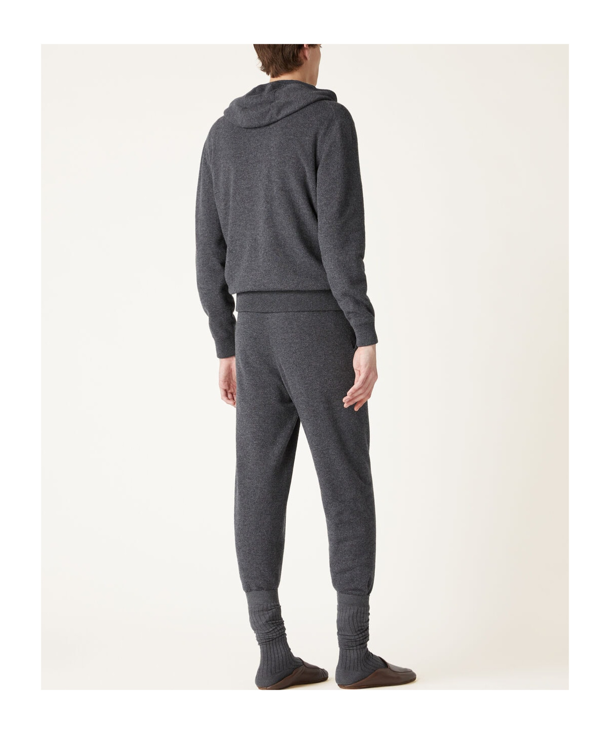 LORO PIANA DUO DOUBLE-SIDED CASUAL PANTS