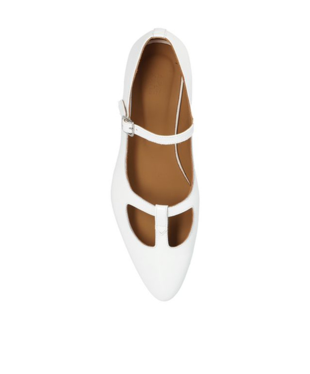 Apc A.p.c. Katie Ballet Flats In White