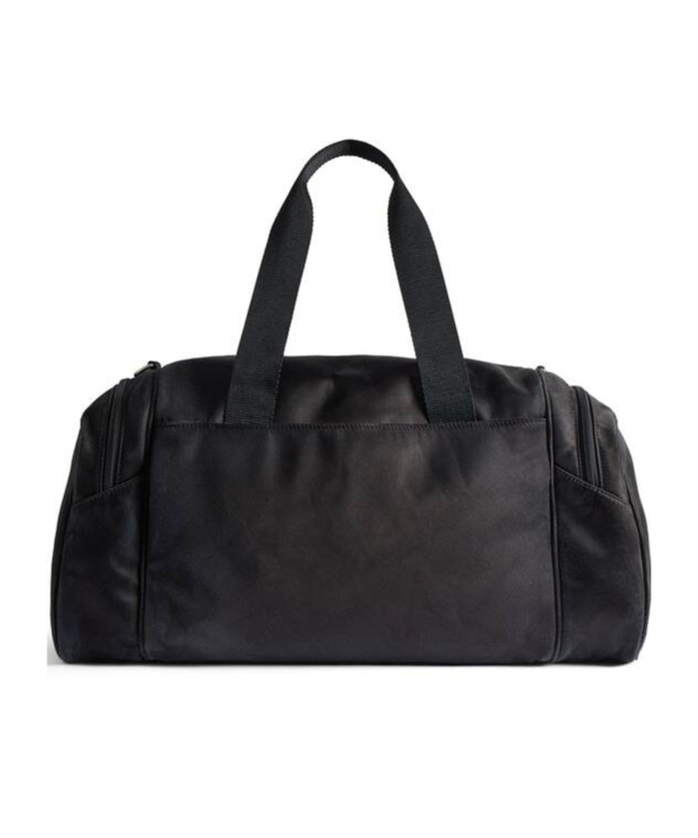 Balenciaga Logo-embroidered Tote Bag In Black