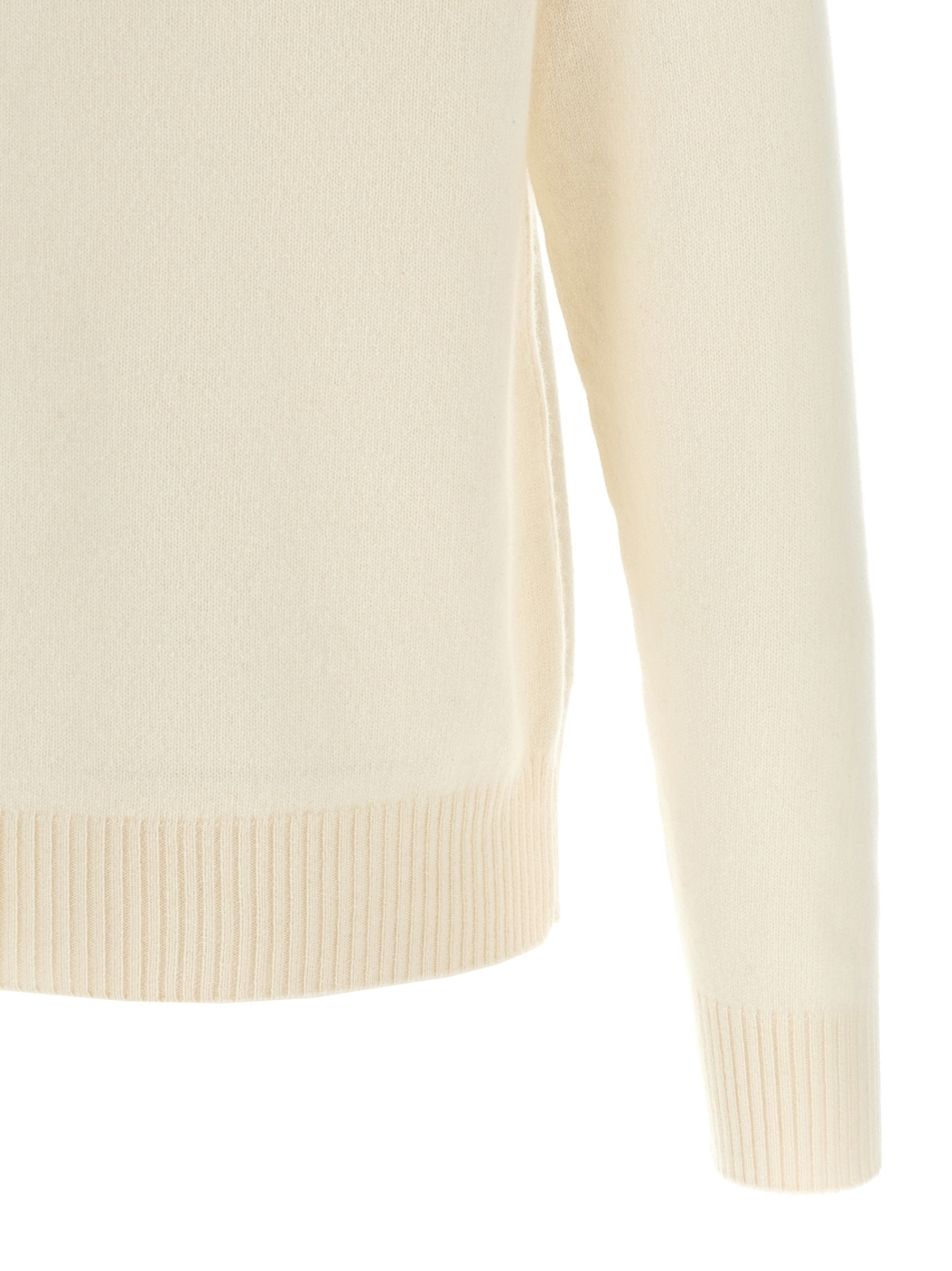 Tom Ford Half Zip Sweater Sweaters And Cardigans White In Neutral