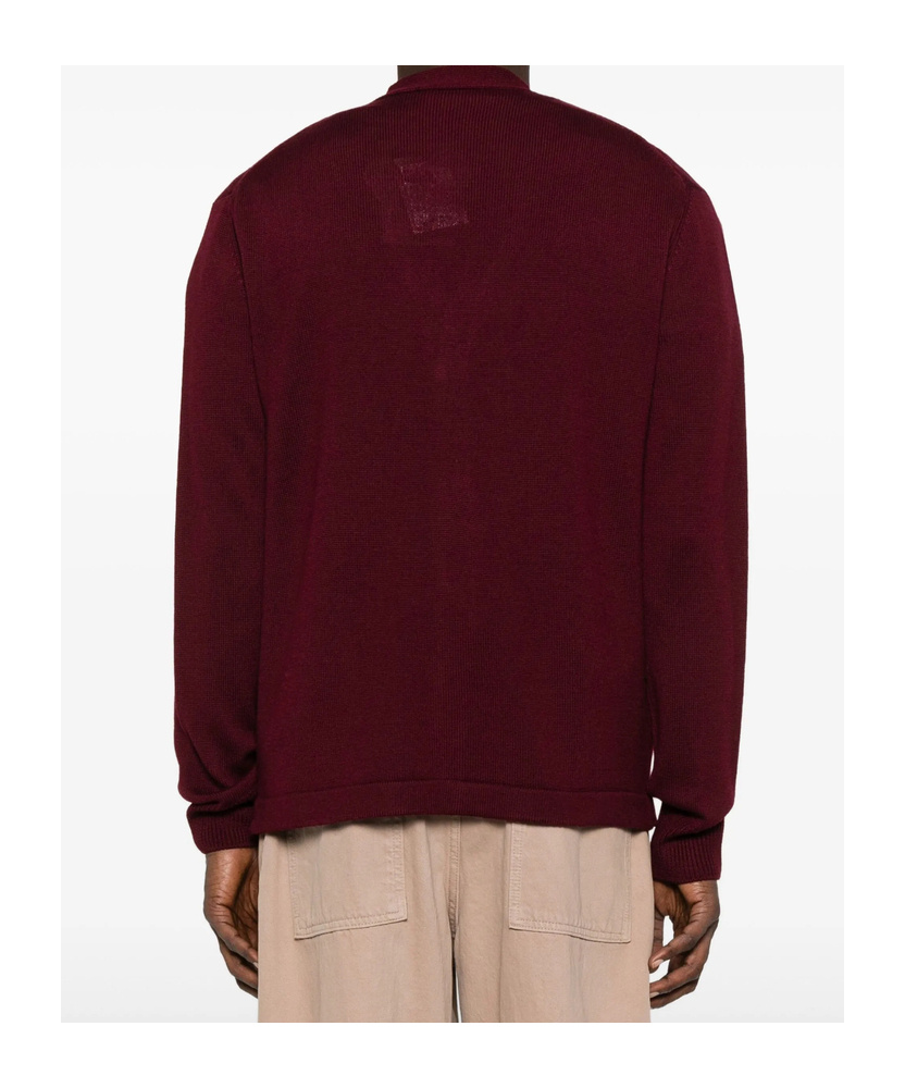 Vivienne Westwood Long-sleeved Knitted Cardigan In Brown