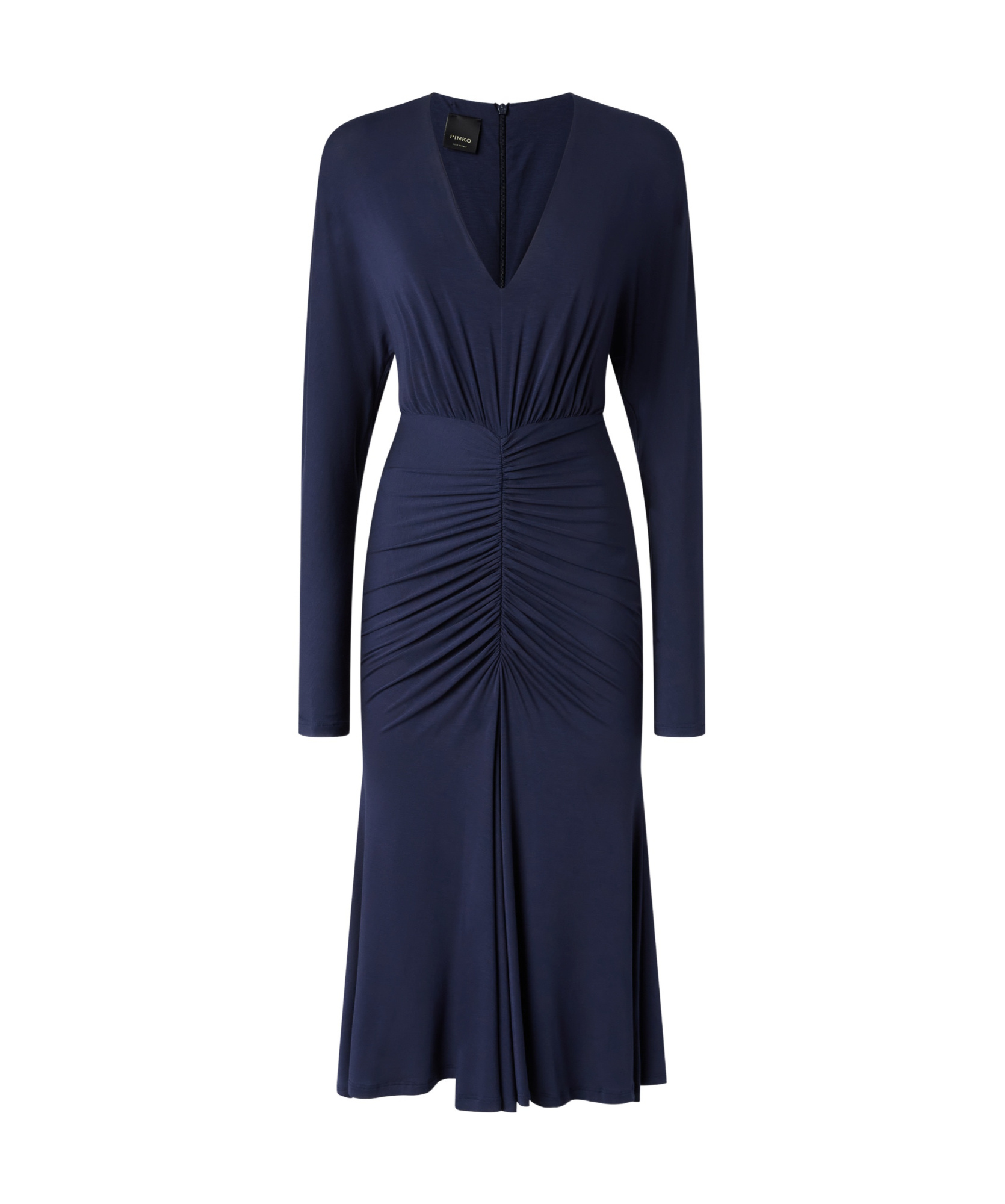 Pinko Armeni Midi Dress In Black