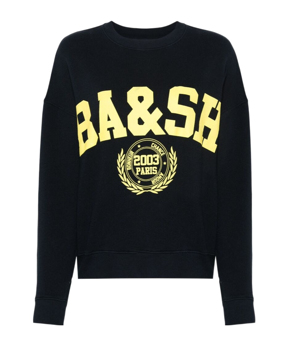 Bash Long-sleeved Sweater In Black