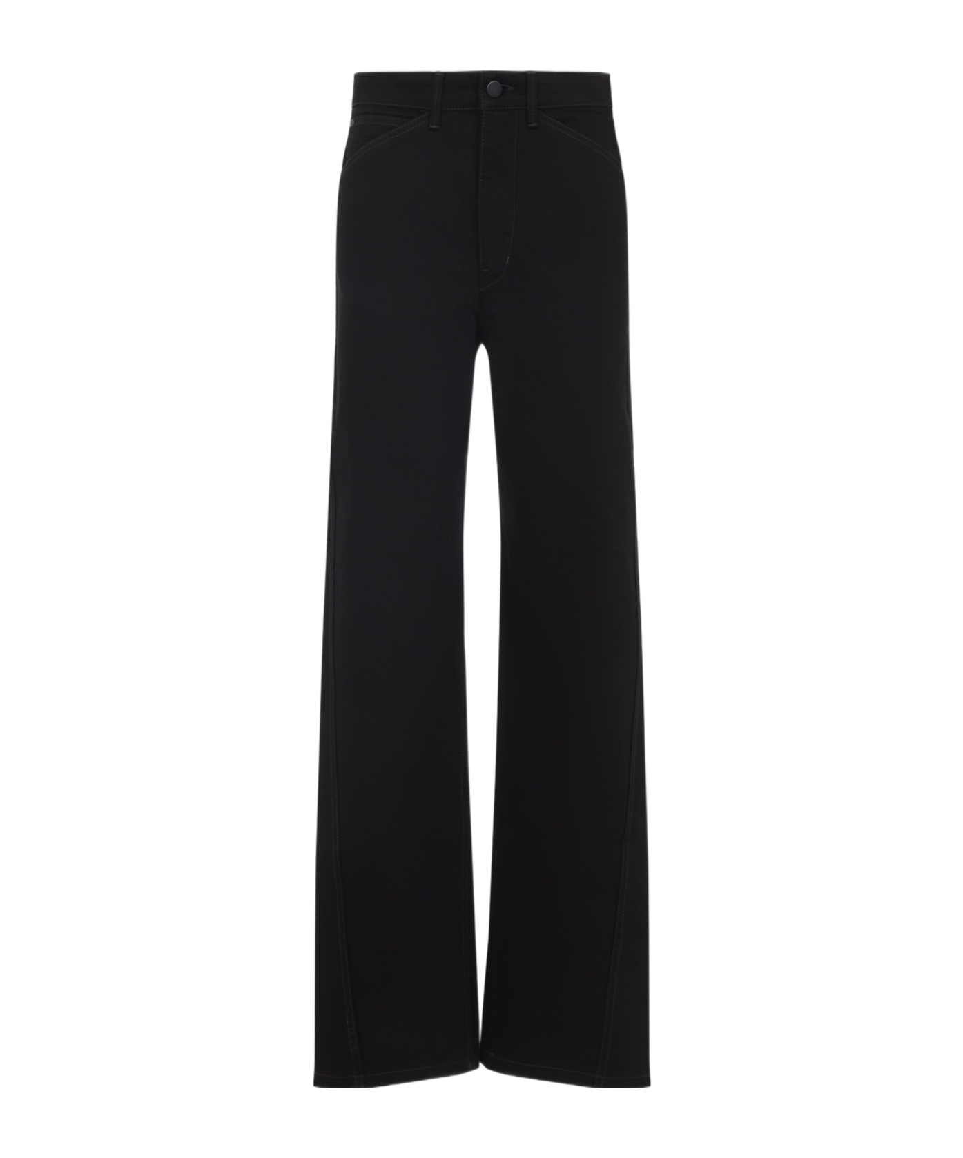 Lemaire High-rise Waist Straight Leg Trousers