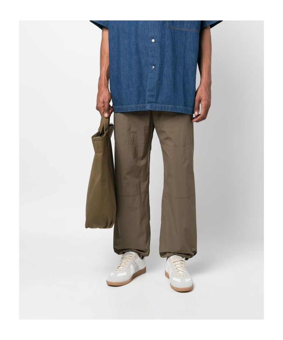 Studio Nicholson Loose-fit Elasticated-waist Trousers In Brown