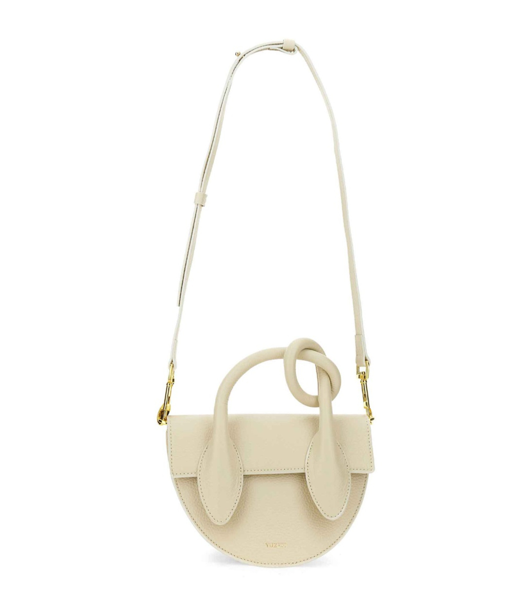 Yuzefi Pretzel Tote Bag In Nude
