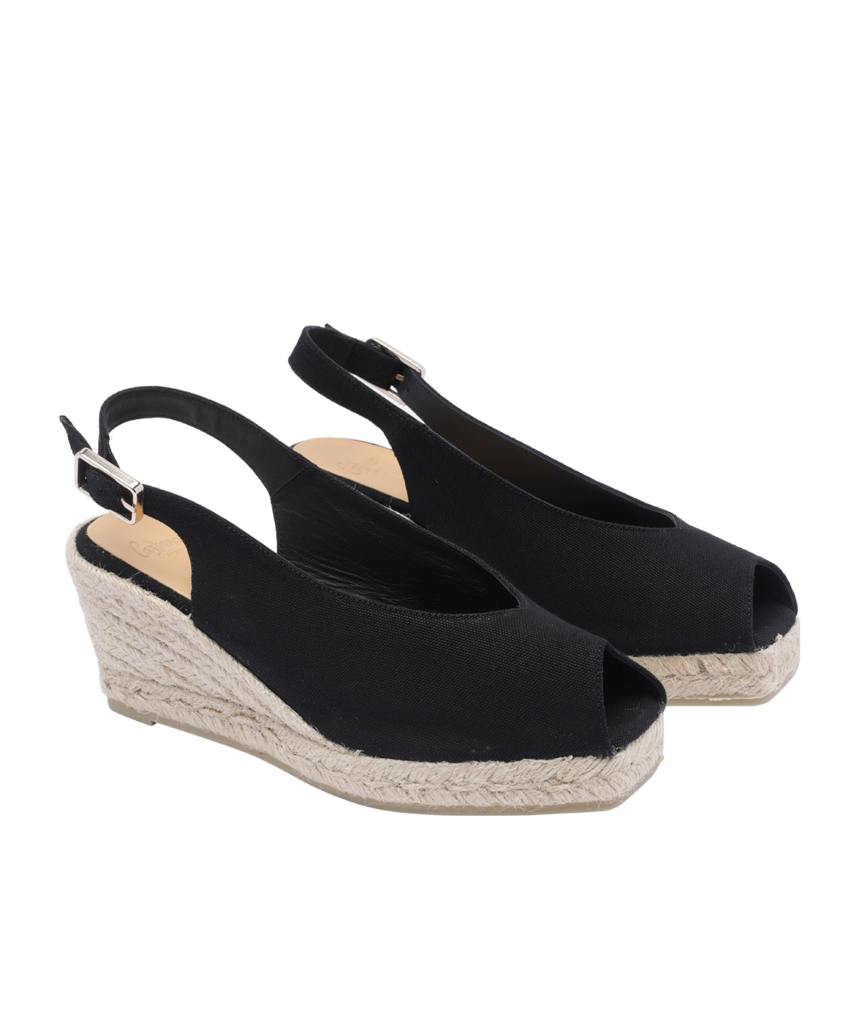 Castaã±er Dosalia Canvas Slingback Espadrilles