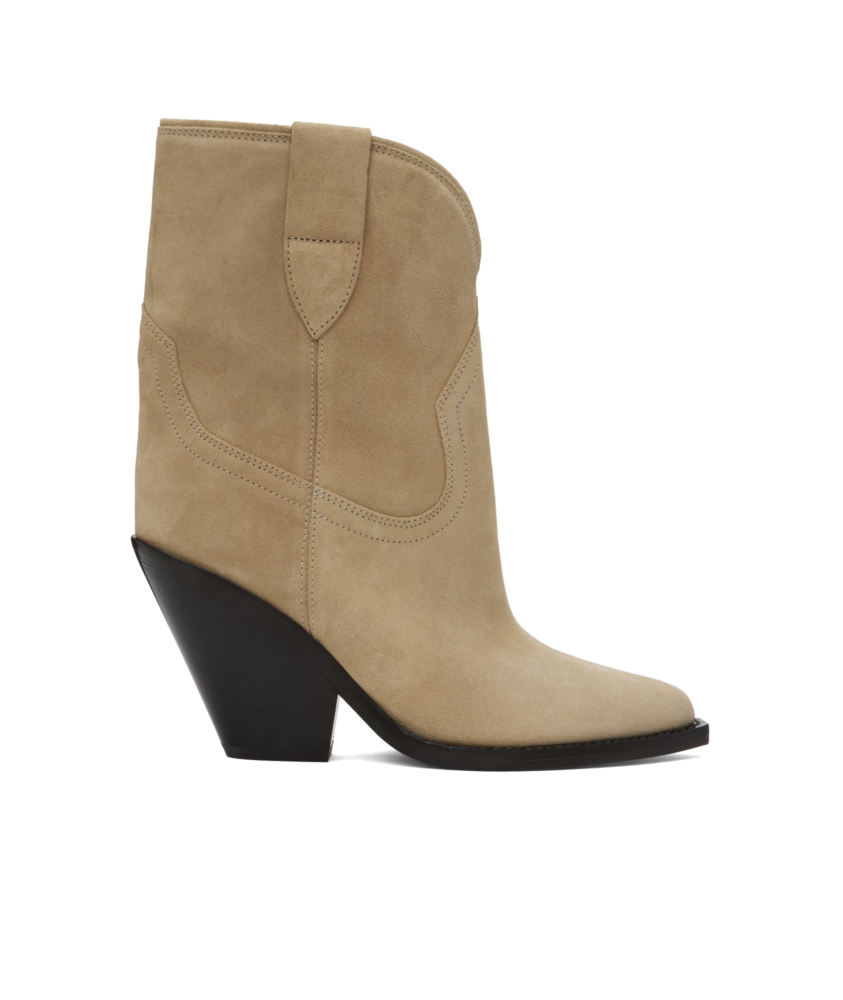 Isabel Marant Beige Leyane Boots In Brown